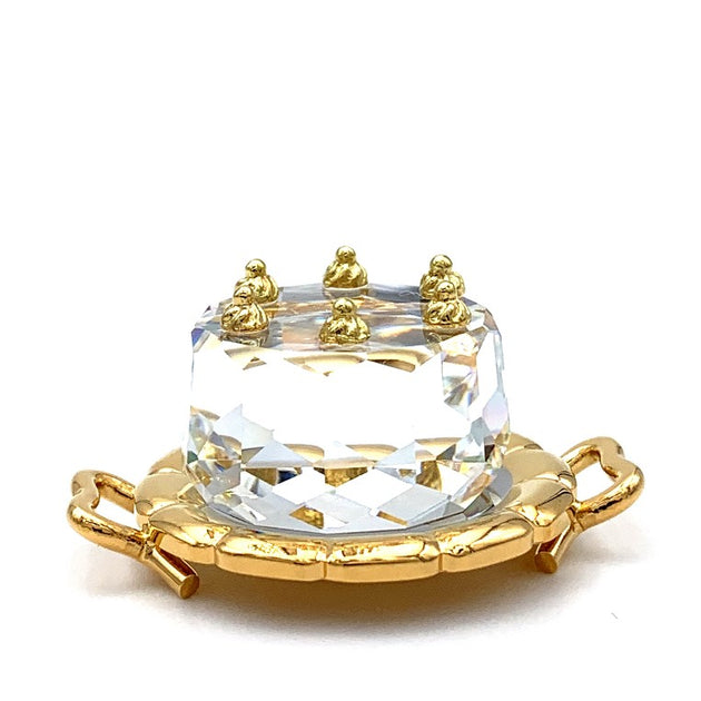 【スワロフスキー】ケーキ Swarovski Crystal Birthday Cake – Bianca Jewelry