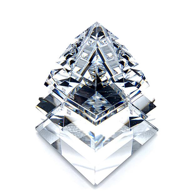 Swarovski Crystal Pyramid Paperweight
