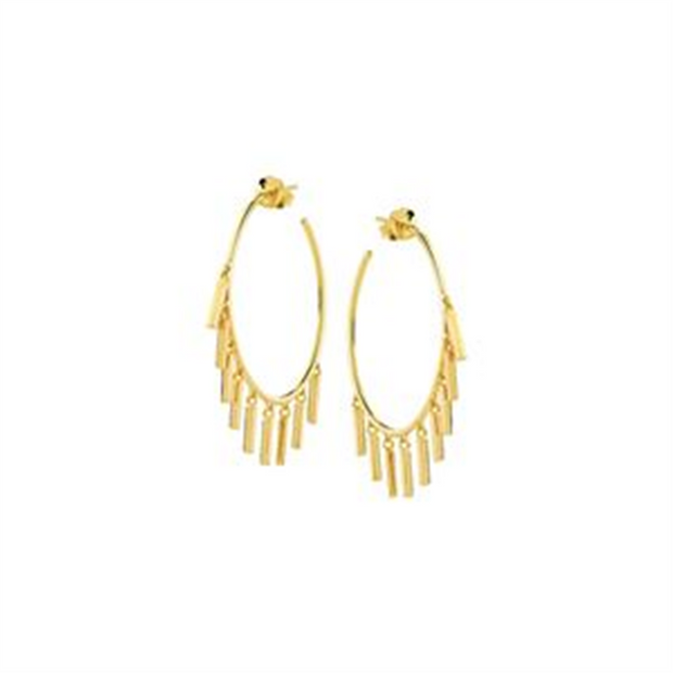 Gold Hoop Earrings