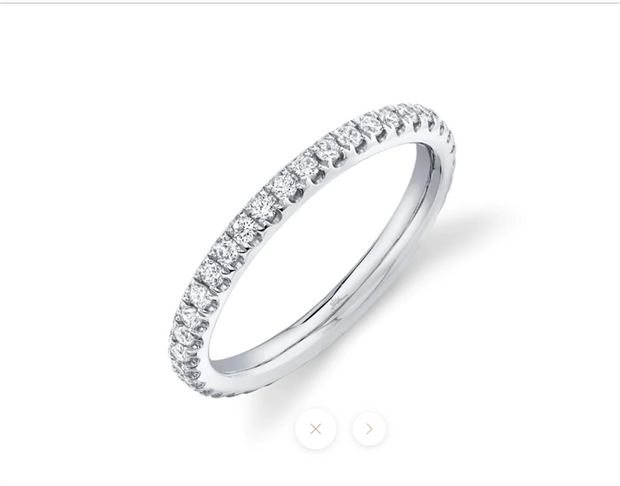 Diamond Wedding Bands  -  Women'