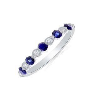 Sapphire and Diamond Ring