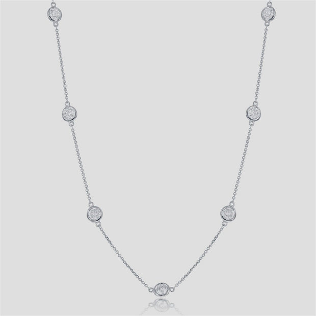 Diamond By The Yard Necklace