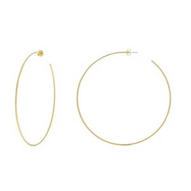 Gold Hoop Earrings