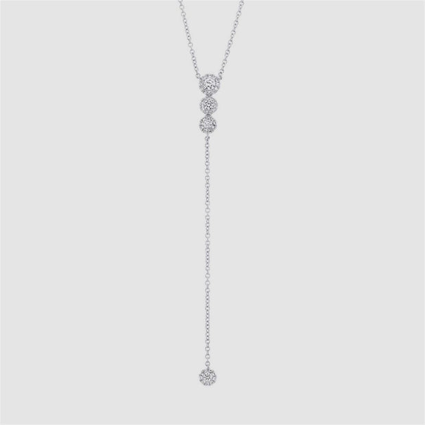 Diamond Lariat Necklace