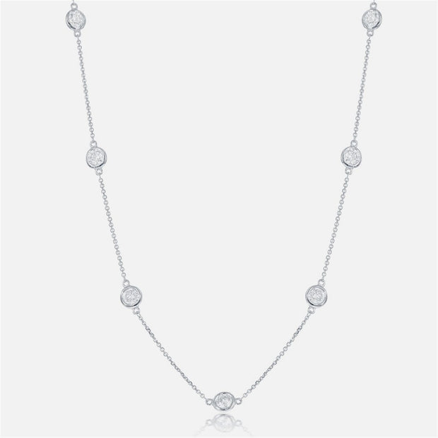 Diamond By The Yard Necklace