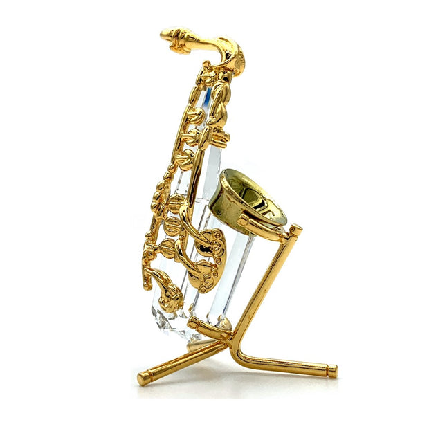 Swarovski Crystal Saxophone – Bianca Jewelry
