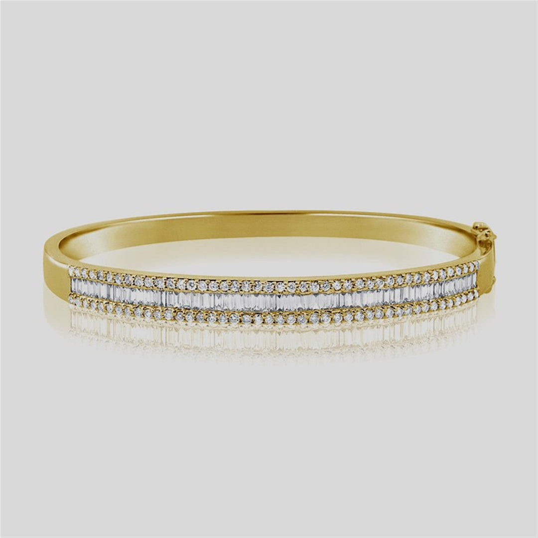 Diamond Bangle Bracelet – Bianca Jewelry