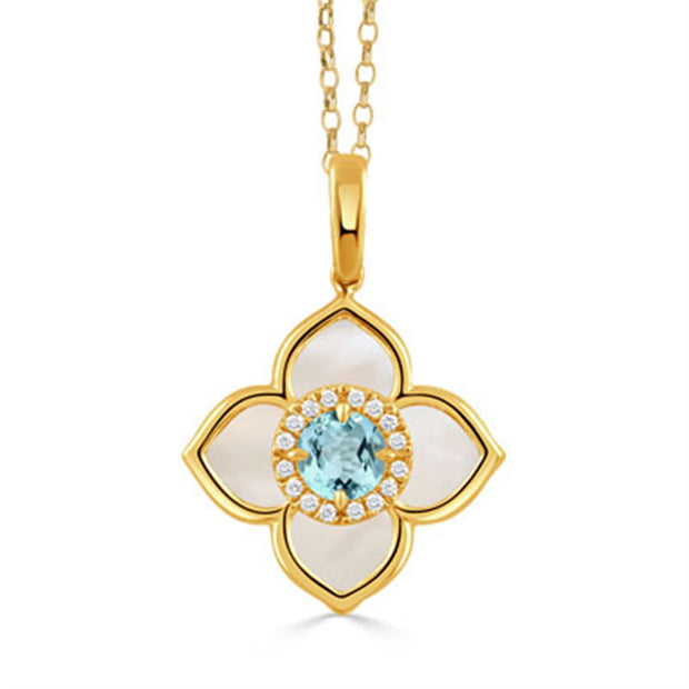 Colored Stone Pendant