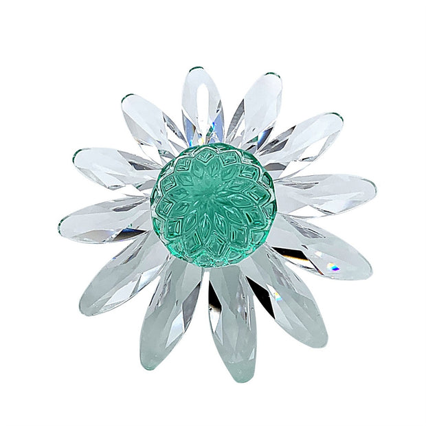 Swarovski Crystal Green Marguerite