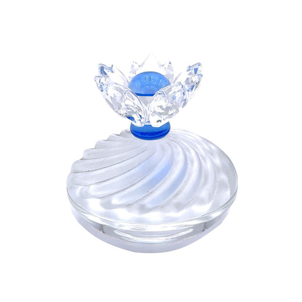 Swarovski Crystal Blue Flower Jewlery Box