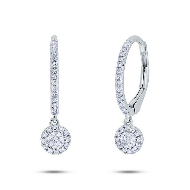 Diamond Drop Earrings