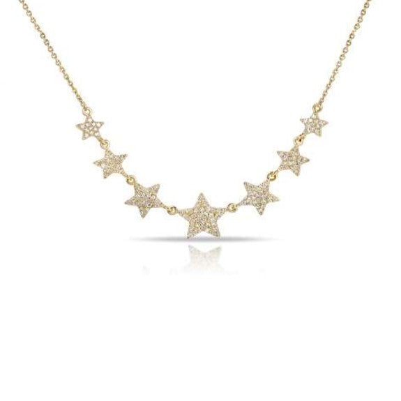 Diamond Star Necklace