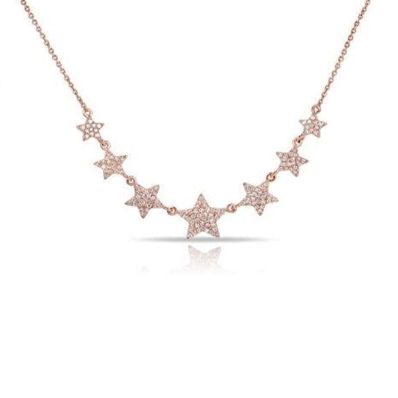 Diamond Star Necklace