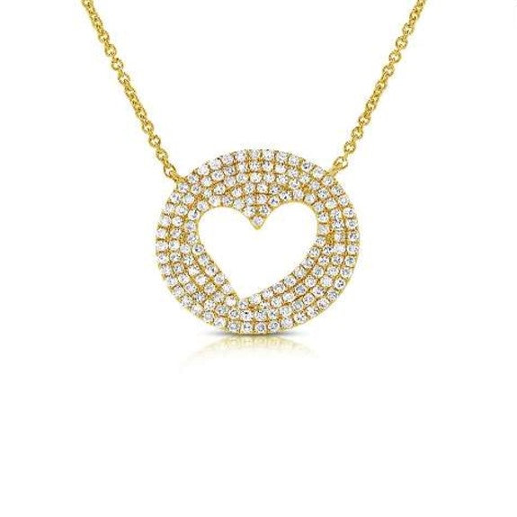 Diamond Heart Necklace