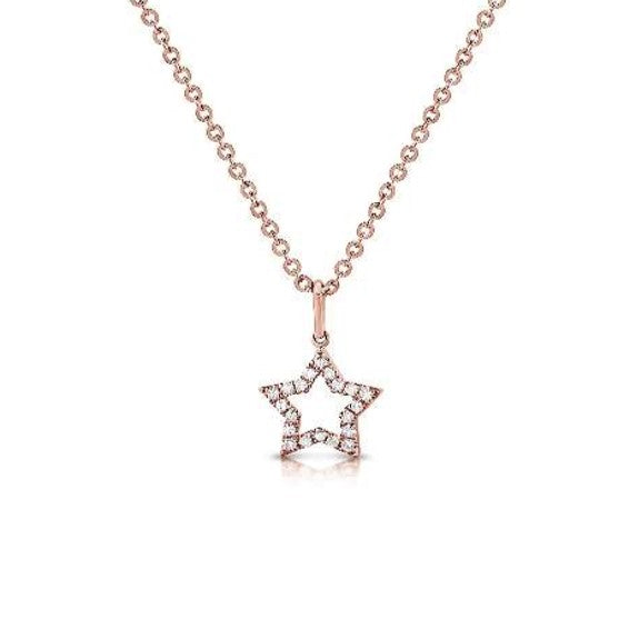 Diamond Star Necklace