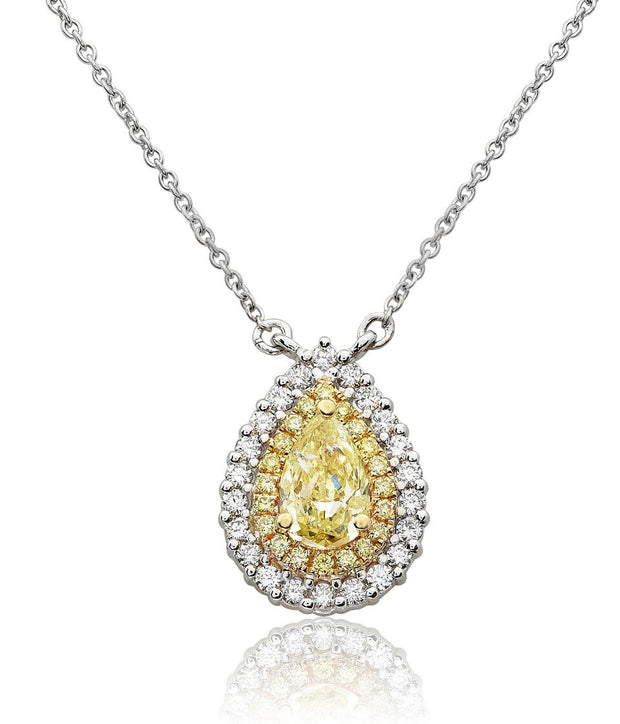 Yellow Diamond Necklace