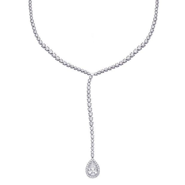 Diamond Lariat Necklace