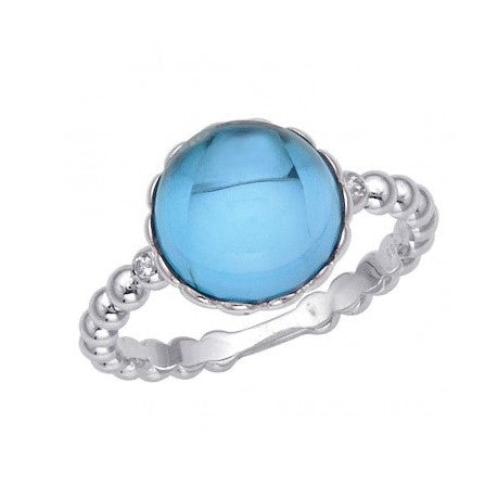 Blue Topaz Ring