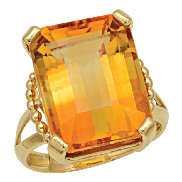 Citrine Ring