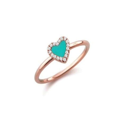 Turquoise and Diamond Ring