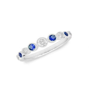Sapphire and Diamond Ring