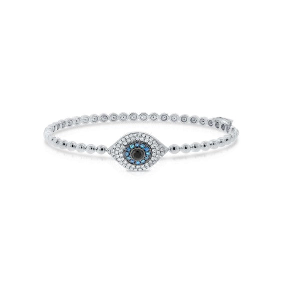 Diamond Evil Eye Bracelet