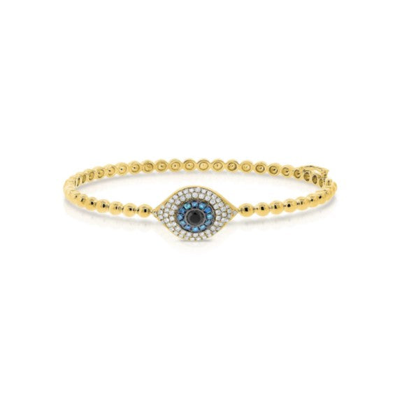 Diamond Evil Eye Bracelet