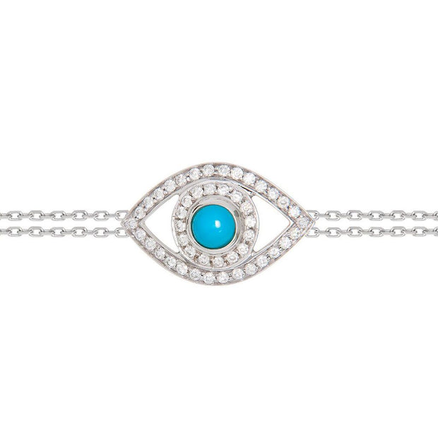 Diamond Sapphire Bracelet