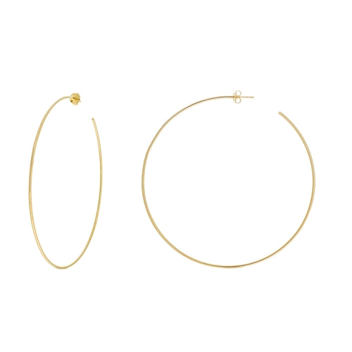 Gold Hoop Earrings