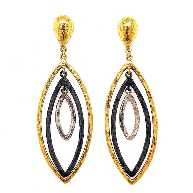 24K Drop Earrings