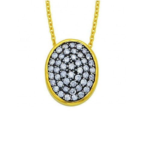 24K Diamond Necklace