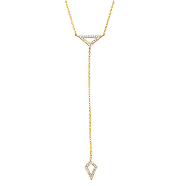 Diamond Lariat Necklace