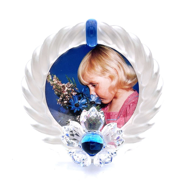 Swarovski Crystal Flower Picture Frame