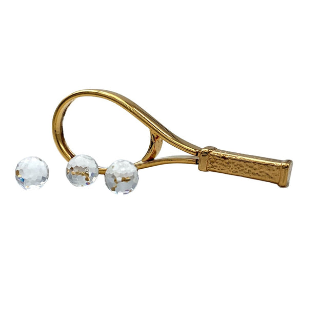 Swarovski Crystal Tennis Racket