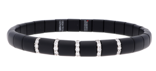 Diamond Ceramic Bead Bracelet