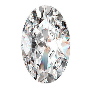 Charles & Colvard Forever One Oval Colorless Moissanite Gemstone